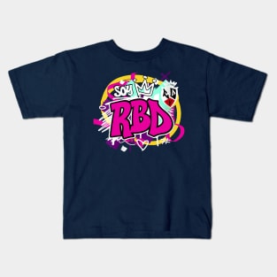 RBD Rebelde Tour 2023 Pink funny Kids T-Shirt